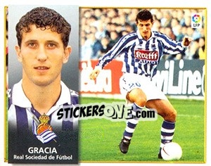 Sticker Gracia - Liga Spagnola 1998-1999 n. 380 - Colecciones ESTE