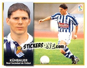 Sticker Kühbauer - Liga Spagnola 1998-1999 n. 381 - Colecciones ESTE