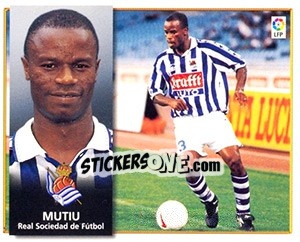 Cromo Mutiu - Liga Spagnola 1998-1999 - Colecciones ESTE