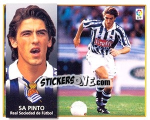 Sticker Sa Pinto - Liga Spagnola 1998-1999 n. 386 - Colecciones ESTE