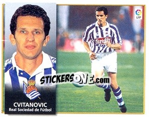 Sticker Cvitanovic - Liga Spagnola 1998-1999 n. 387 - Colecciones ESTE
