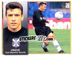 Cromo Unzue - Liga Spagnola 1998-1999 - Colecciones ESTE