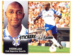 Sticker Vierklau - Liga Spagnola 1998-1999 n. 395 - Colecciones ESTE
