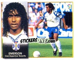 Cromo Emerson - Liga Spagnola 1998-1999 - Colecciones ESTE
