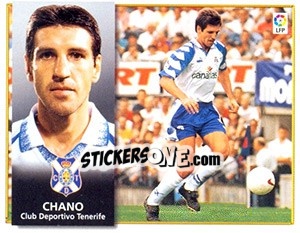 Sticker Chano - Liga Spagnola 1998-1999 n. 404 - Colecciones ESTE