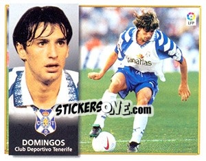 Cromo Domingos - Liga Spagnola 1998-1999 - Colecciones ESTE