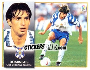 Sticker Domingos - Liga Spagnola 1998-1999 n. 410 - Colecciones ESTE
