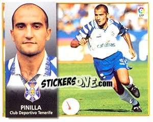 Sticker Pinilla - Liga Spagnola 1998-1999 n. 412 - Colecciones ESTE