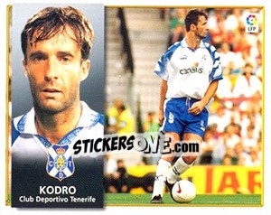 Cromo Kodro - Liga Spagnola 1998-1999 - Colecciones ESTE