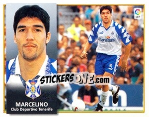 Sticker Marcelino - Liga Spagnola 1998-1999 n. 414 - Colecciones ESTE