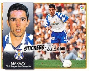 Figurina Makaay - Liga Spagnola 1998-1999 - Colecciones ESTE