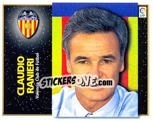 Sticker Ranieri (Entrenador) - Liga Spagnola 1998-1999 n. 418 - Colecciones ESTE