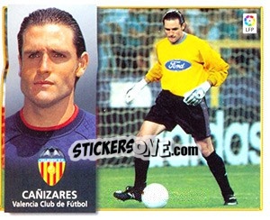 Sticker Cañizares - Liga Spagnola 1998-1999 - Colecciones ESTE