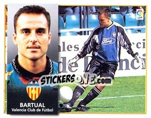 Figurina Bartual - Liga Spagnola 1998-1999 n. 420 - Colecciones ESTE