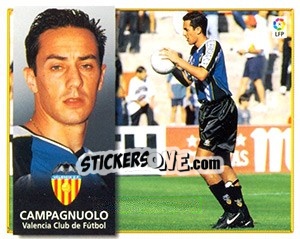 Figurina Campagnuolo - Liga Spagnola 1998-1999 n. 421 - Colecciones ESTE