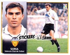 Cromo Soria - Liga Spagnola 1998-1999 - Colecciones ESTE