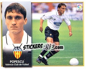 Sticker Popescu - Liga Spagnola 1998-1999 n. 431 - Colecciones ESTE