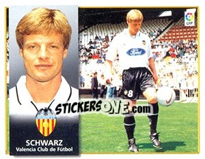 Sticker Schwarz - Liga Spagnola 1998-1999 n. 432 - Colecciones ESTE