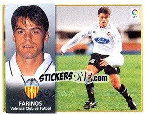 Cromo Farinos - Liga Spagnola 1998-1999 - Colecciones ESTE