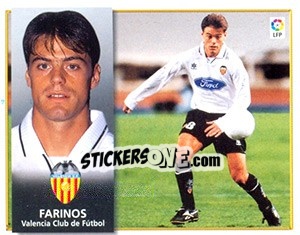 Sticker Farinos - Liga Spagnola 1998-1999 n. 433 - Colecciones ESTE