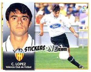 Figurina Claudio Lopez - Liga Spagnola 1998-1999 - Colecciones ESTE