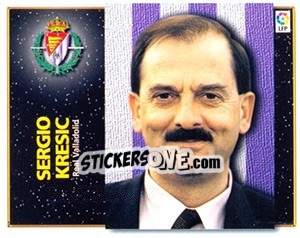 Cromo Kresic (Entrenador) - Liga Spagnola 1998-1999 n. 441 - Colecciones ESTE