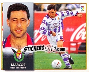 Cromo Marcos - Liga Spagnola 1998-1999 - Colecciones ESTE