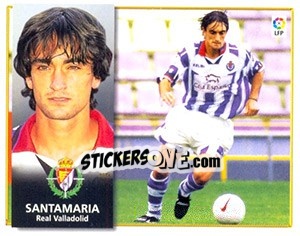 Sticker Santamaria - Liga Spagnola 1998-1999 n. 446 - Colecciones ESTE