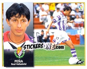 Cromo Peña - Liga Spagnola 1998-1999 - Colecciones ESTE