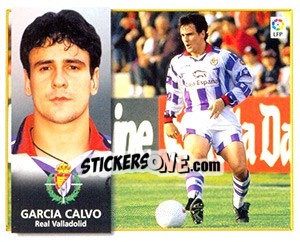 Cromo Garcia Calvo - Liga Spagnola 1998-1999 - Colecciones ESTE
