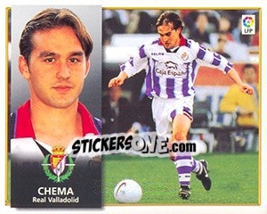 Cromo Chema - Liga Spagnola 1998-1999 - Colecciones ESTE