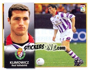 Sticker Klimowicz - Liga Spagnola 1998-1999 n. 458 - Colecciones ESTE