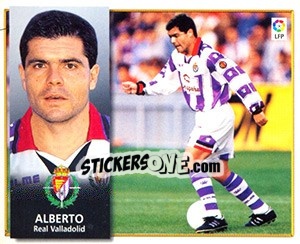 Figurina Alberto - Liga Spagnola 1998-1999 - Colecciones ESTE