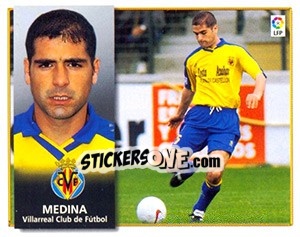 Cromo Medina - Liga Spagnola 1998-1999 - Colecciones ESTE