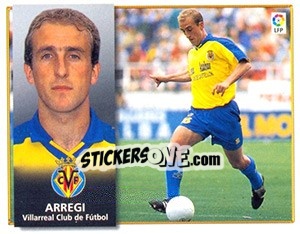 Cromo Arregi - Liga Spagnola 1998-1999 - Colecciones ESTE