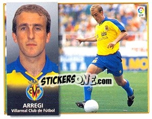 Cromo Arregi - Liga Spagnola 1998-1999 n. 471 - Colecciones ESTE
