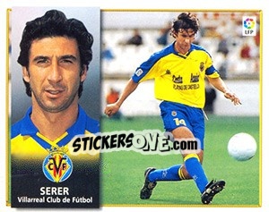 Cromo Serer - Liga Spagnola 1998-1999 - Colecciones ESTE