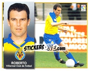 Cromo Roberto - Liga Spagnola 1998-1999 - Colecciones ESTE