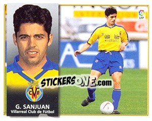Cromo Garcia Sanjuan - Liga Spagnola 1998-1999 - Colecciones ESTE