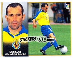 Sticker Salillas - Liga Spagnola 1998-1999 n. 482 - Colecciones ESTE