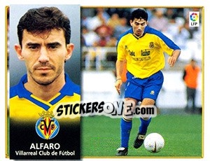 Figurina Alfaro - Liga Spagnola 1998-1999 - Colecciones ESTE