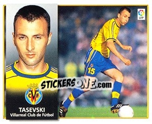 Sticker Tasevski - Liga Spagnola 1998-1999 n. 486 - Colecciones ESTE