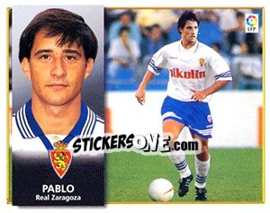 Figurina Pablo - Liga Spagnola 1998-1999 - Colecciones ESTE
