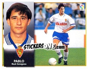 Figurina Pablo - Liga Spagnola 1998-1999 n. 492 - Colecciones ESTE