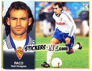 Sticker Paco - Liga Spagnola 1998-1999 n. 493 - Colecciones ESTE