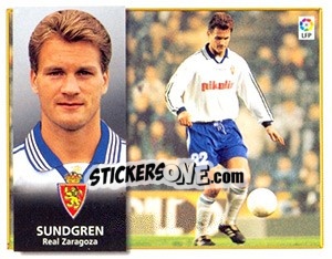Cromo Sundgreen - Liga Spagnola 1998-1999 n. 499 - Colecciones ESTE