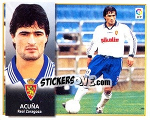Figurina Acuña - Liga Spagnola 1998-1999 - Colecciones ESTE