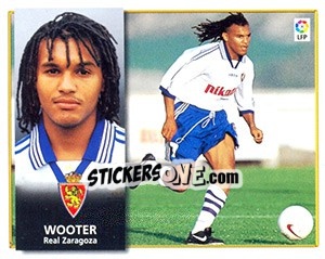 Cromo Wooter - Liga Spagnola 1998-1999 - Colecciones ESTE