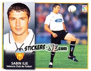 Cromo 9) Sabin Ilie (Valencia) - Liga Spagnola 1998-1999 - Colecciones ESTE