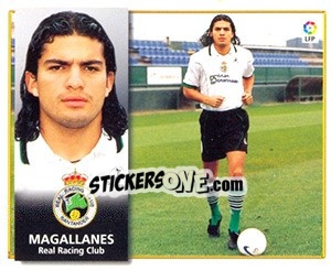 Sticker 14 bis) Magallanes (R Racing club) - Liga Spagnola 1998-1999 n. 532 - Colecciones ESTE